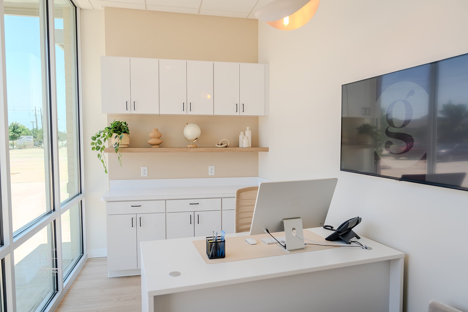 spa-like office at gum specialty center in allen texas